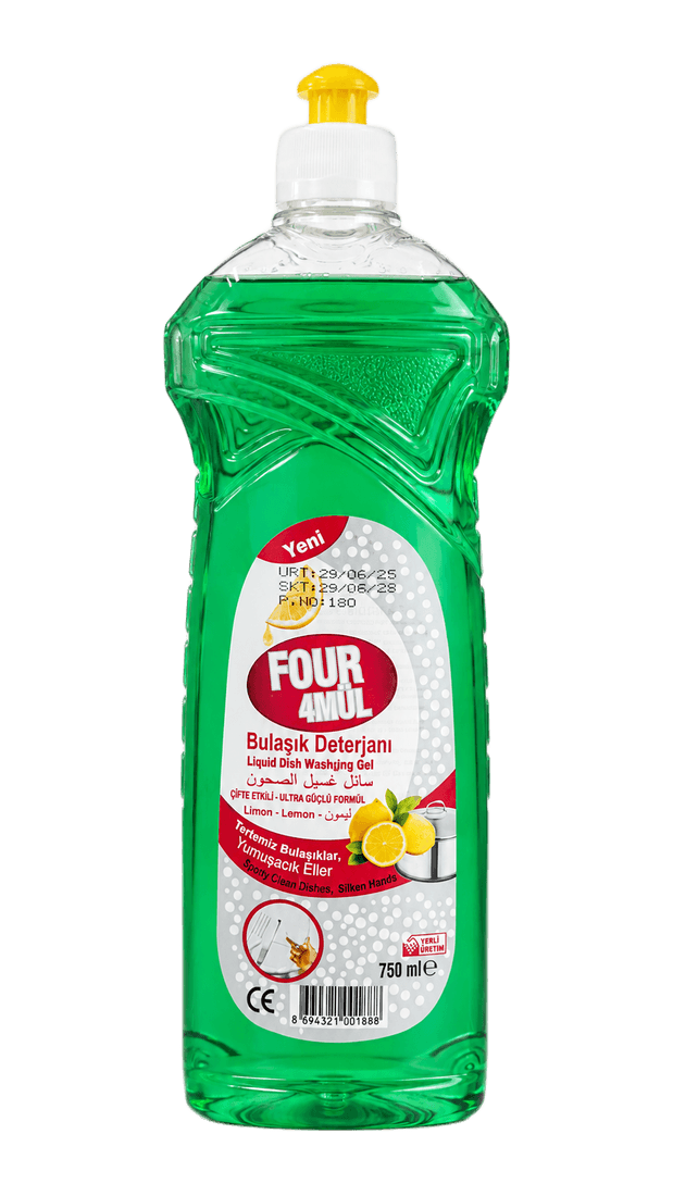FOUR4MÜL Bulaşık Deterjanı 750 ML — Yeşil