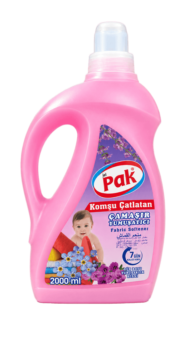 JELPAK Komşu Çatlatan Çamaşır Yumuşatıcısı 2 LT — Pembe