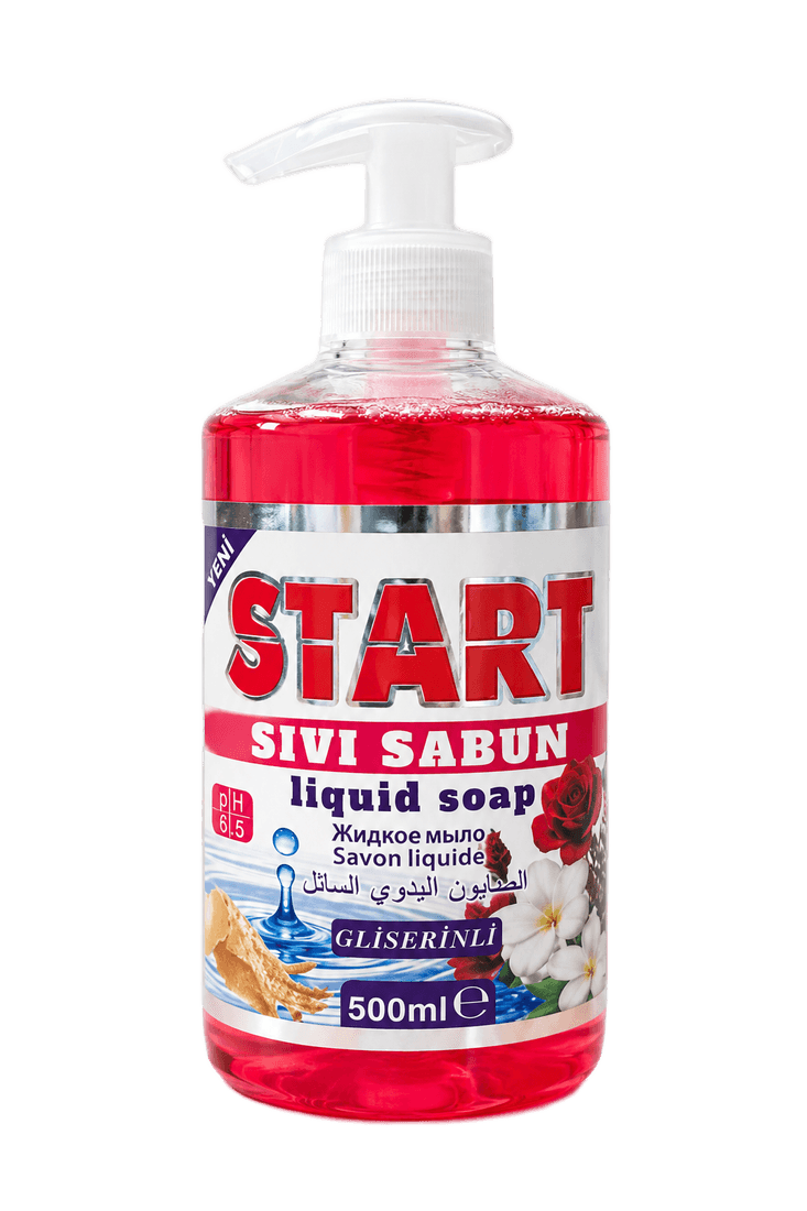 START Sıvı El Sabunu 500 GR — Kırmızı