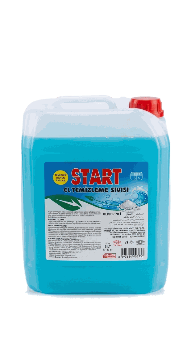 START El Temizleme Sıvısı 5 LT — Mavi