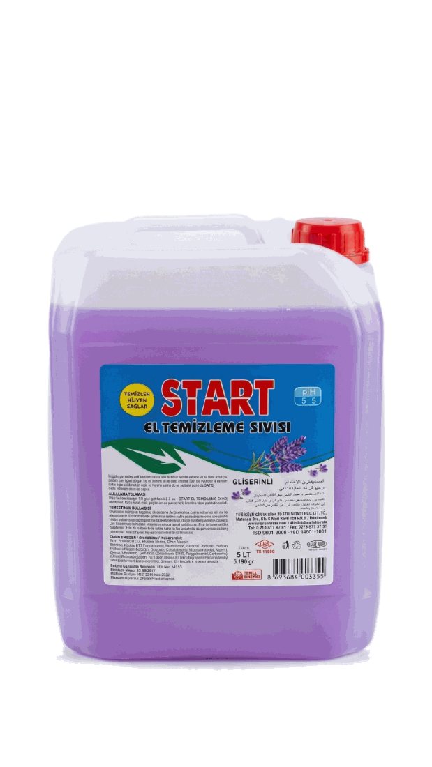 START El Temizleme Sıvısı 5 LT — Mor