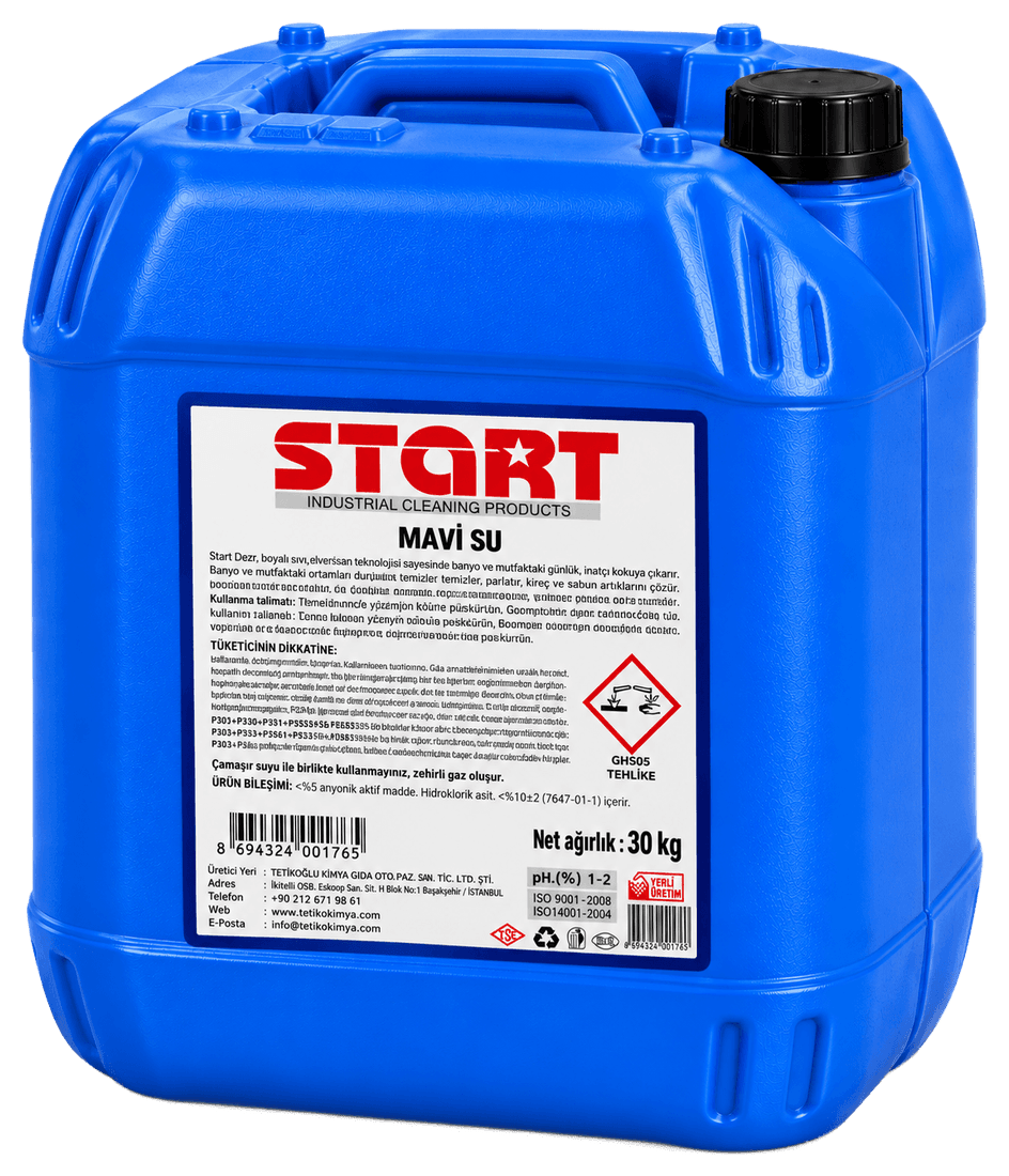 START Sihirli Su — Blue Grout Cleaner 30 kg — Blue