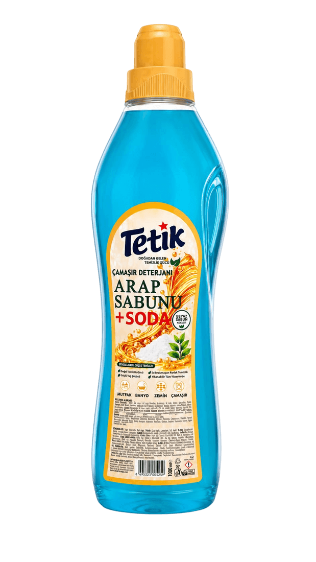 TETİK Arap Sabunu + Soda Çamaşır Deterjanı