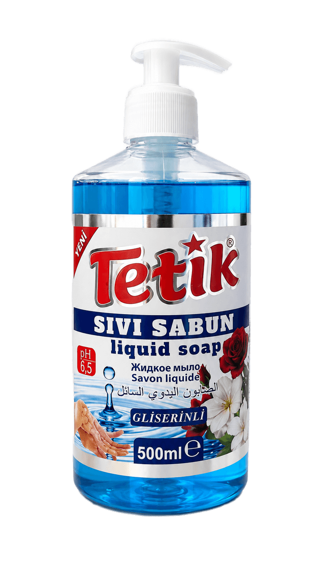 TETİK Sıvı El Sabunu 500 GR — Mavi