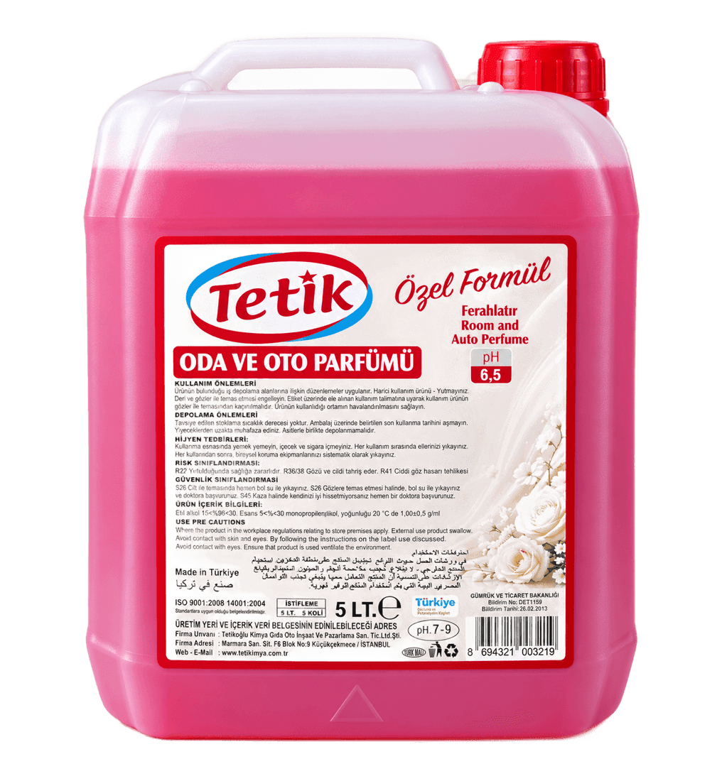 TETİK خوشبوکننده هوا — فرمول ویژه (قرمز) 5 کیلوگرم — قرمز
