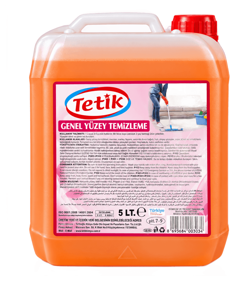 TETİK منظف أسطح خاص (برتقالي)