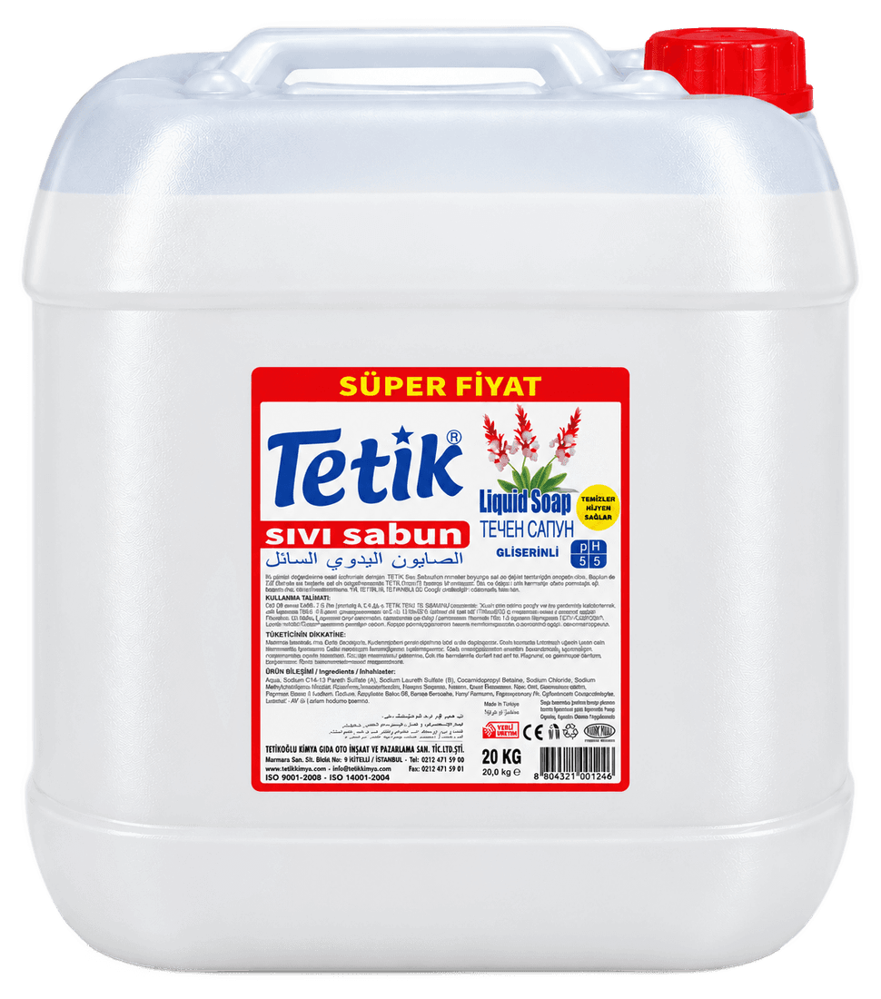 TETİK صابون سائل لليدين — Super Extra (أبيض)