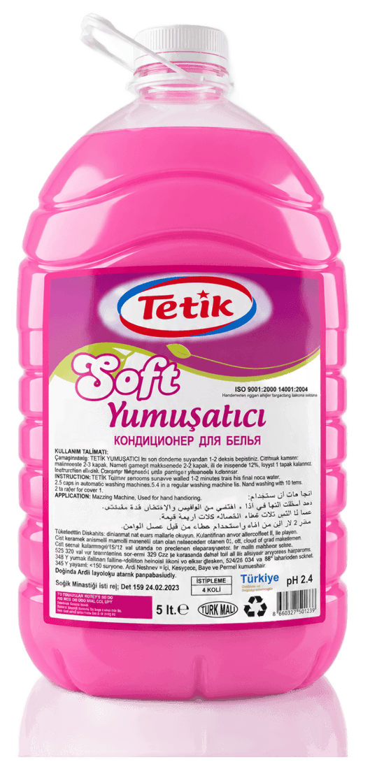 TETİK منعّم الأقمشة Soft (عبوة PET)
