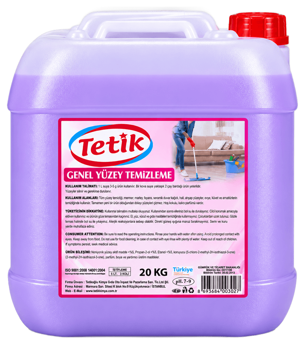 TETİK Oberflächenreiniger 20 kg — Lila
