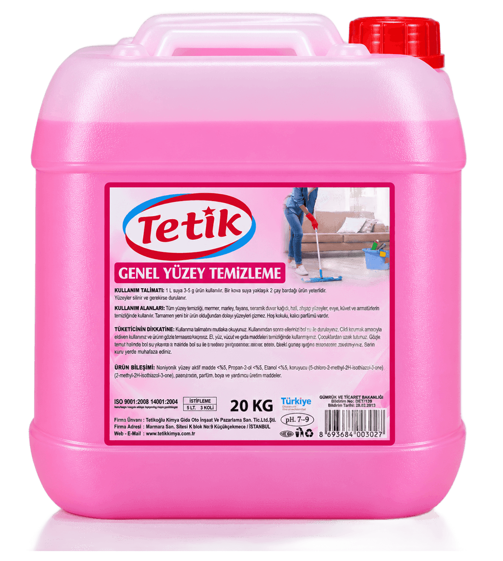TETİK Oberflächenreiniger 20 kg — Rosa