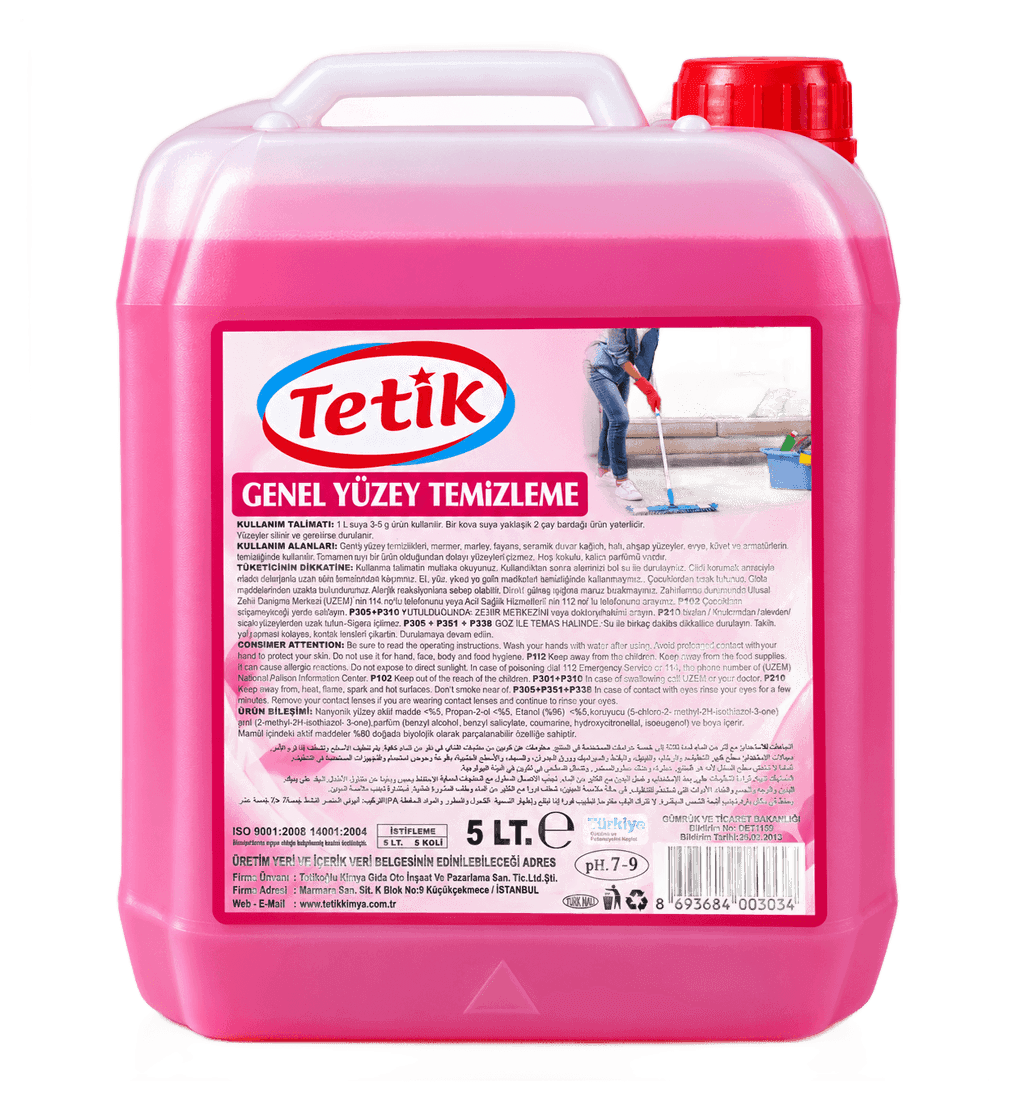 TETİK Oberflächenreiniger 5 kg — Rosa