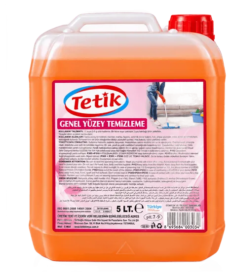 TETİK منظف أسطح خاص (برتقالي) 5 كغ