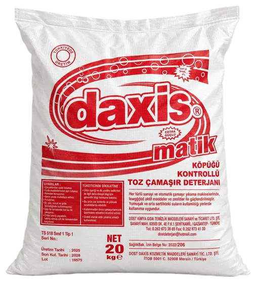 TETİK مسحوق غسيل آلي للملابس الملونة 20 كغ